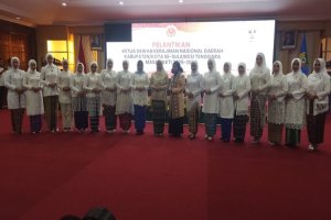 Dekranasda Kabupaten/ Kota se-Sulawesi Tenggara dikukuhkan, Sinergi Ekonomi Kreatif Jadi Fokus Utama