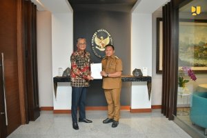 Menteri PUPR Terima Kunjungan Bupati Muna Barat