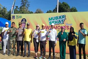 Launching Mubar Sehat, Bupati Himbau Penerapan Pola Hidup Sehat