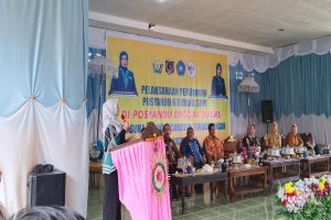 Ketua TP Posyandu Sulawesi Tenggara Laksanakan Kunjungan Kerja Ke Muna Barat, Dorong Transformasi Layanan Terpadu Berbasis 6 SPM