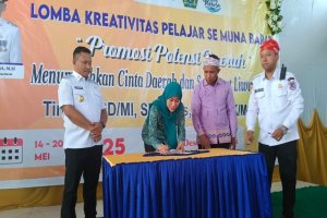 TP PKK dan IGI Muna Barat Tandatangani MoU Perkuat Sinergi di Bidang Pendidikan