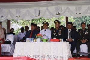 Polres Muna Gelar Upacara HUT Bhayangkara ke-79 di Lapangan Wamelai, Bupati Muna Barat Jadi Inspektur