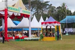 Kabupaten Muna Barat Gelar Upacara HUT ke-11: Momentum Refleksi dan Optimisme Pembangunan Daerah