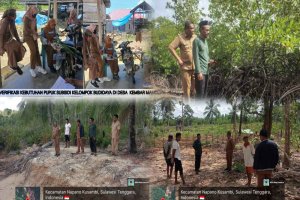 Dinas Kelautan dan Perikanan Kabupaten Muna Barat Lakukan Survey Lokasi TPI dan Verifikasi Kebutuhan Pupuk Subsidi