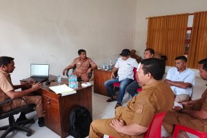 Rapat Pre Construction Meeting (PCM) Persiapan Pekerjaan Land Clearing Kantor Bupati Muna Barat