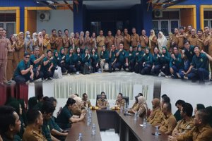 Bupati Muna Barat Terima Kunjungan Inspektorat Kabupaten Konawe Utara