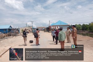 Dinas Kelautan dan Perikanan Lakukan Survey Lokasi Rencana Usulan Kampung Nelayan Merah Putih di Muna Barat