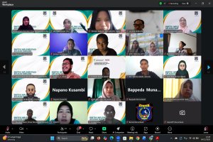 Dinas Perpustakaan dan Kearsipan Muna Barat Laksanakan Bimbingan Teknis Pemanfaatan Aplikasi SRIKANDI